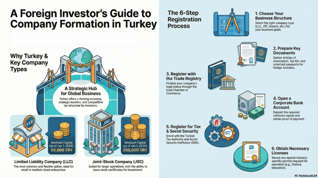 Company Formation in Turkey: A Comprehensive Guide (2026)